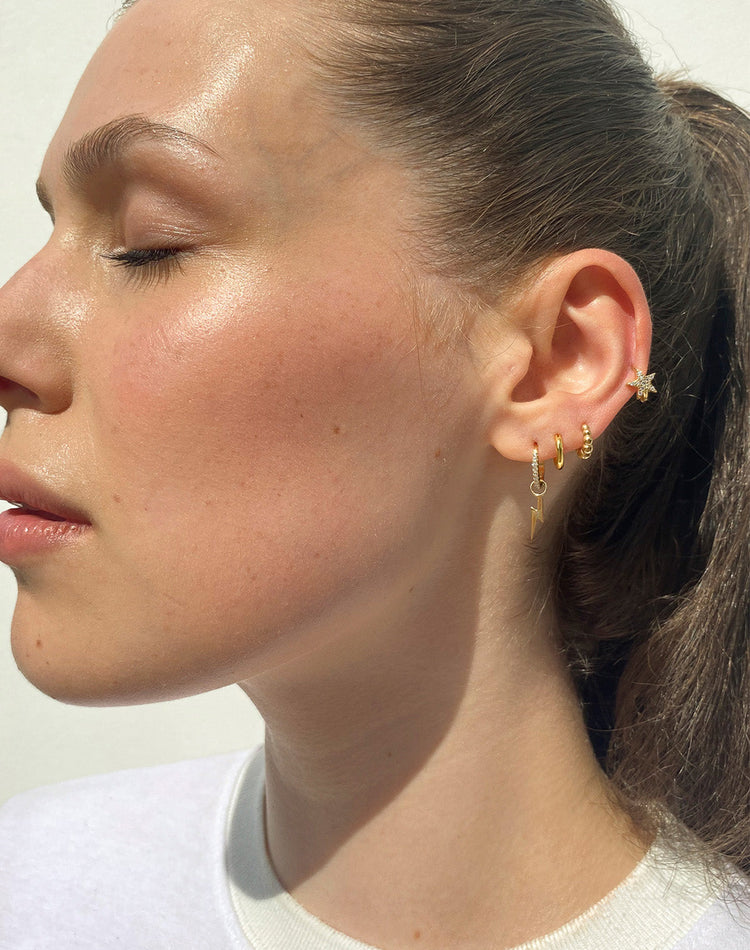 Becky & Thora on Calypso Gold Hoops